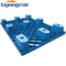Mavi HDPE Euro Plastik Palet Endüstriyel Plastik Palet 1200 X 800