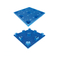 OEM SGS Mavi Geri Dönüşümlü Plastik Paletler HDPE Dört Yönlü Giriş Paleti