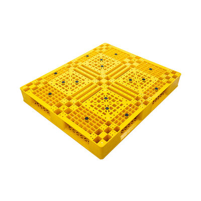 Ağır Hizmet Tipi Büyük HDPE Dört Yönlü Giriş Euro Plastik Palet 1200X1000X150mm