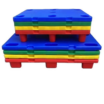 1200X1000X150mm LYCW-1210C Çelik Çubuklu Mavi Plastik Palet