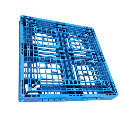 % 100 Bakire Malzeme Hijyenik Plastik Palet 1100 * 1100mm Ağır Hizmet Tipi Çelik Takviyeli
