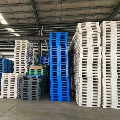 Tek Yüzlü Hafif Hijyenik Euro Plastik Palet 1100X1100X125mm