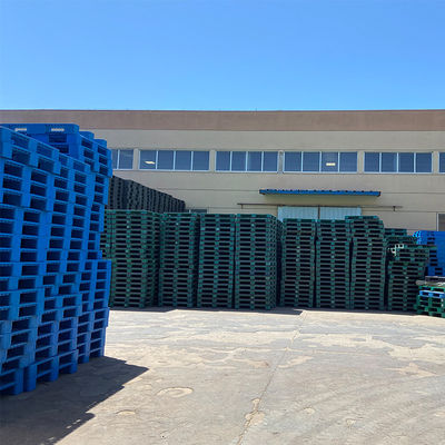 Tek Yüzlü Hafif Hijyenik Euro Plastik Palet 1100X1100X125mm