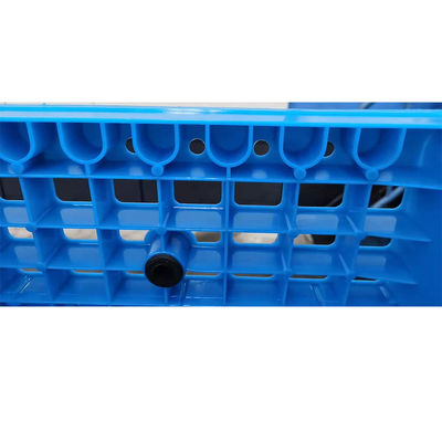 Ağır Hizmet Tipi Çift Taraflı Euro Büyük HDPE Plastik Palet İstiflenebilir Tersinir