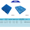 Çin'de 1200 x 1200 mm HDPE Plastik Paletler Euro Standart Boyut Ağır Hizmet