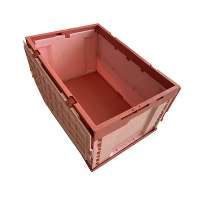 Ekli Kapaklı Katlanır HDPE Plastik Saklama Sandığı